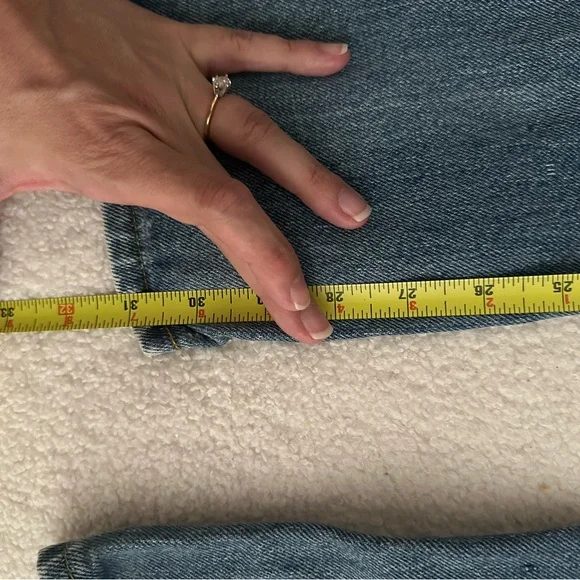 h.i.s Vintage 70s Blue Women's High Rise Bootcut Jeans - Picture 5 of 5